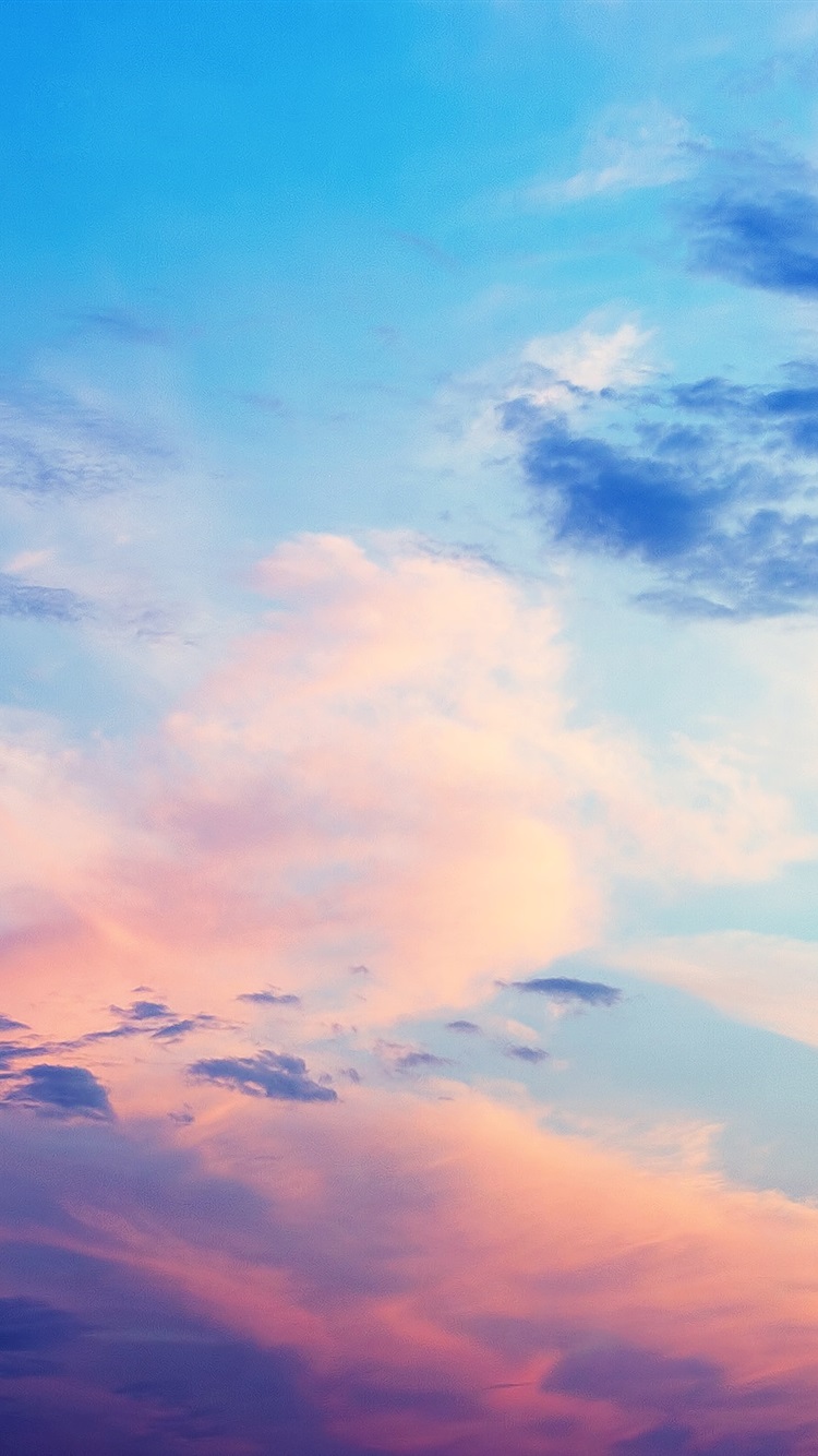 Beautiful Sky Clouds Sunset iPhone 6s Wallpaper