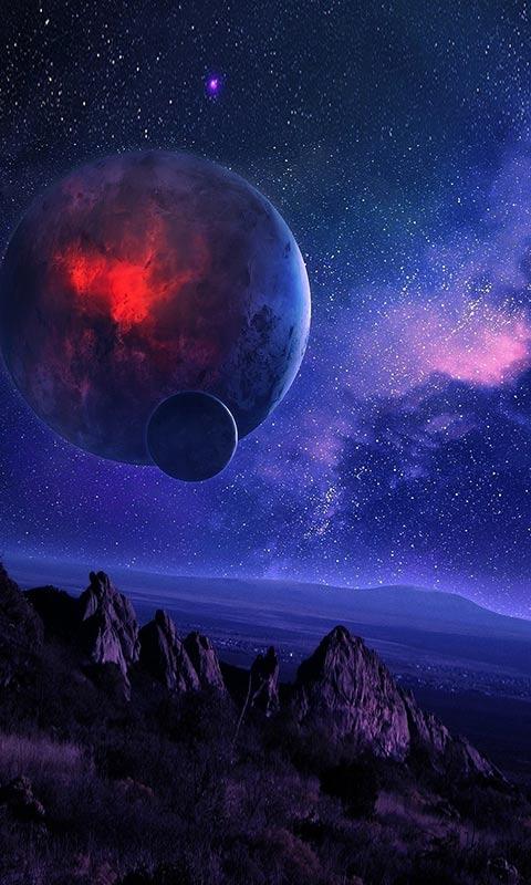 Alien Worlds Live Wallpaper Android Apps On Google Play