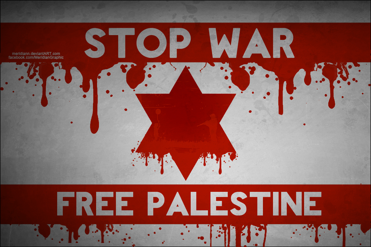 Stop War Palestine By Meridiann