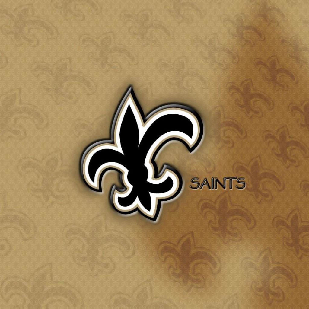 New Orleans Saints Team Logo iPad Wallpaper Digital Citizen