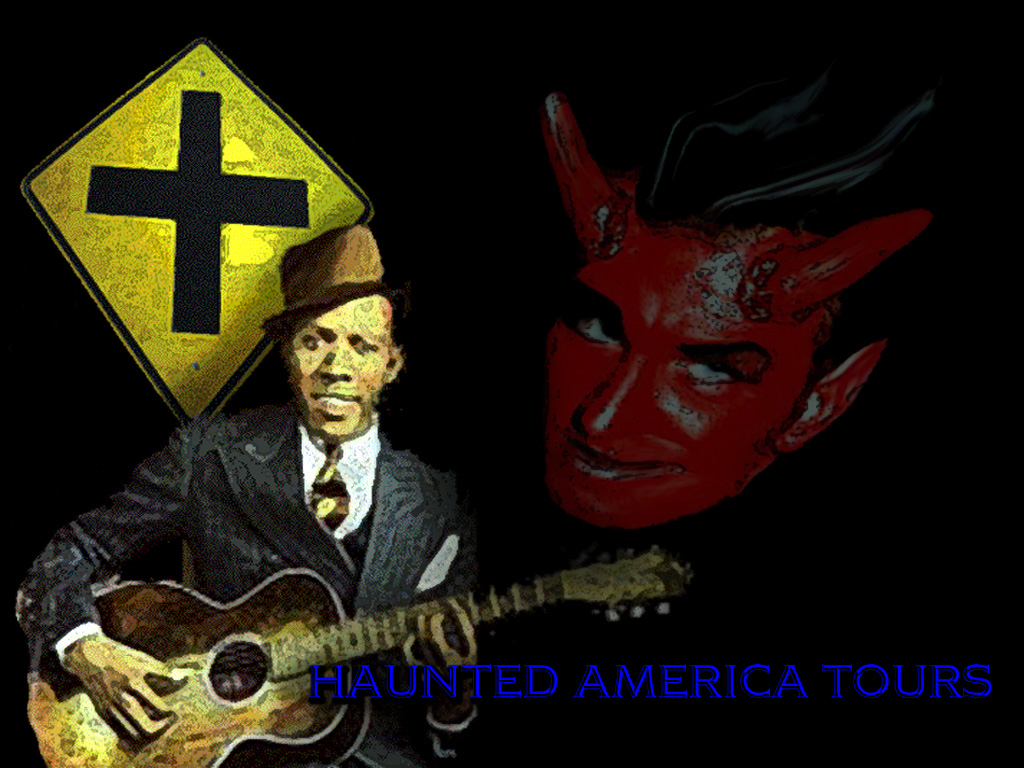 Robert Johnson Crossroad Haunted America Tours Wallpaper