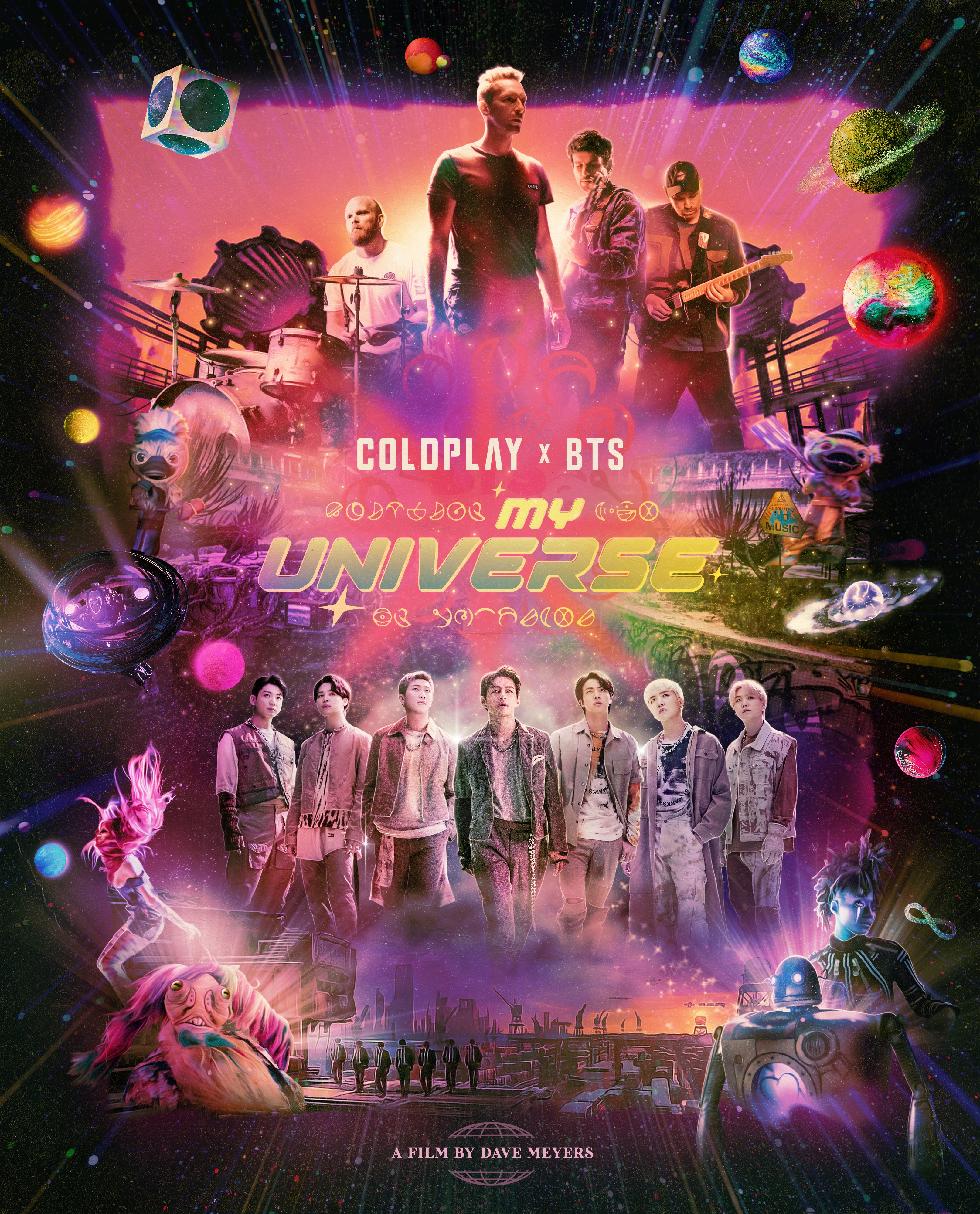 Coldplay X Bts My Universe Music Video
