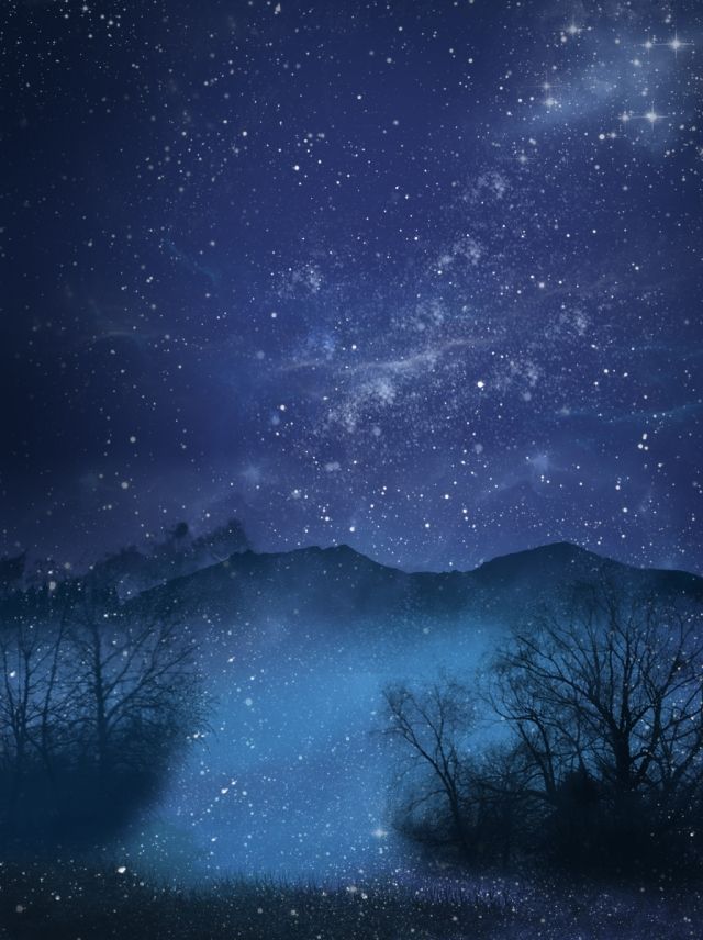 Star Space Galaxy Night Background