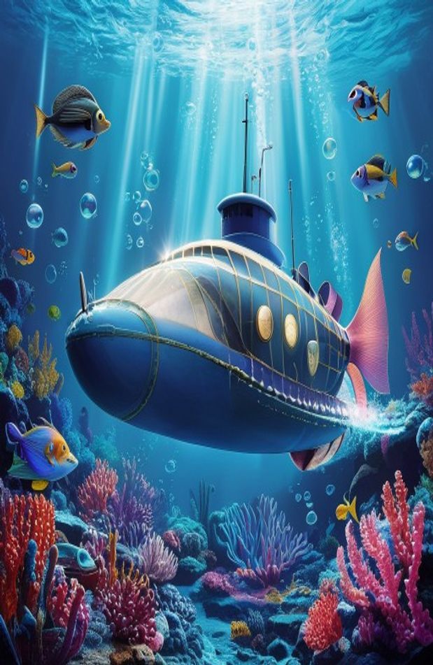 Disney Nautilus Submarine Wallpaper