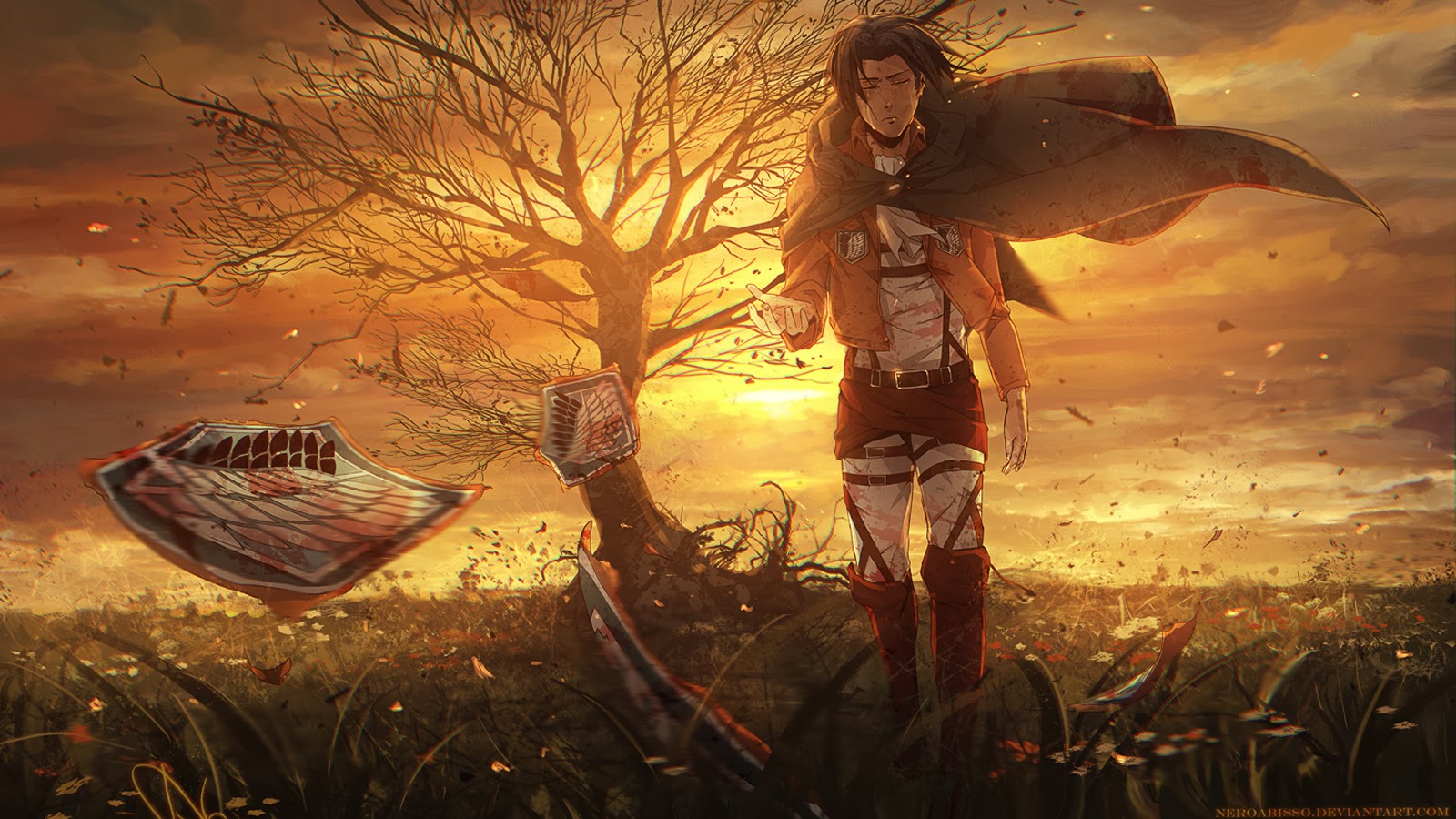 Legion Logo Attack On Titan Shingeki No Kyojin Anime Hd Wallpaper