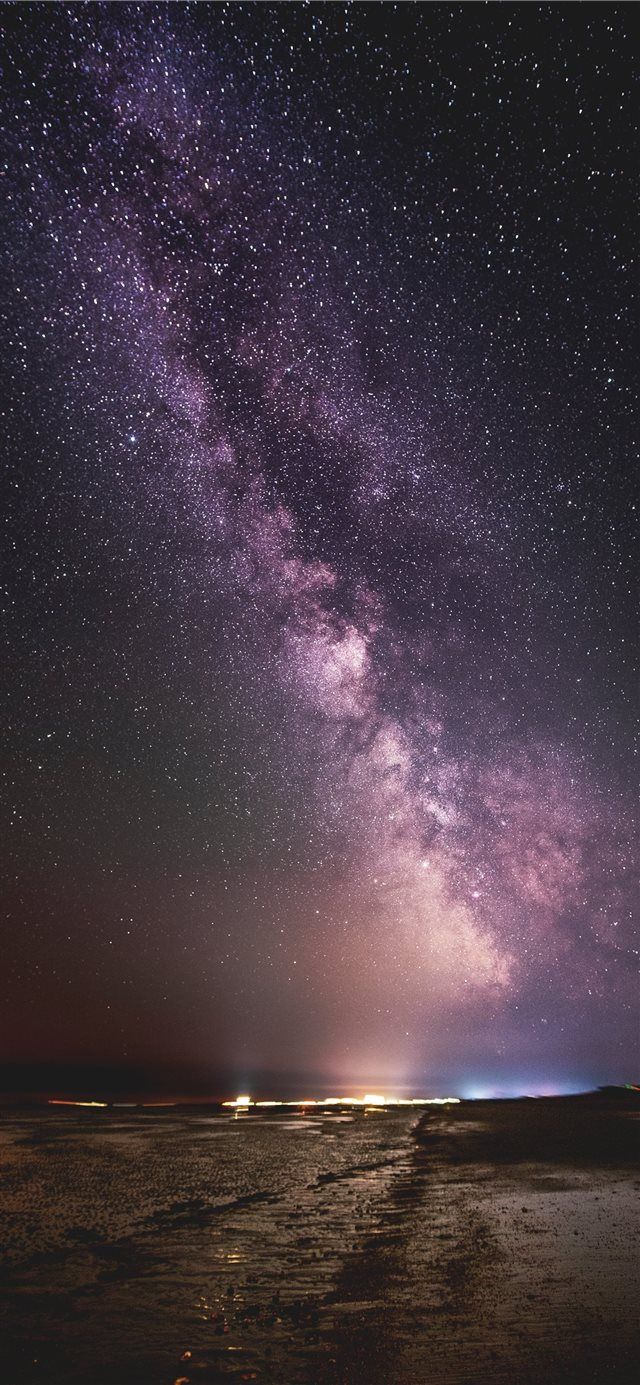 Milky Way iPhone X wallpaper Android wallpaper space Ipad 640x1385