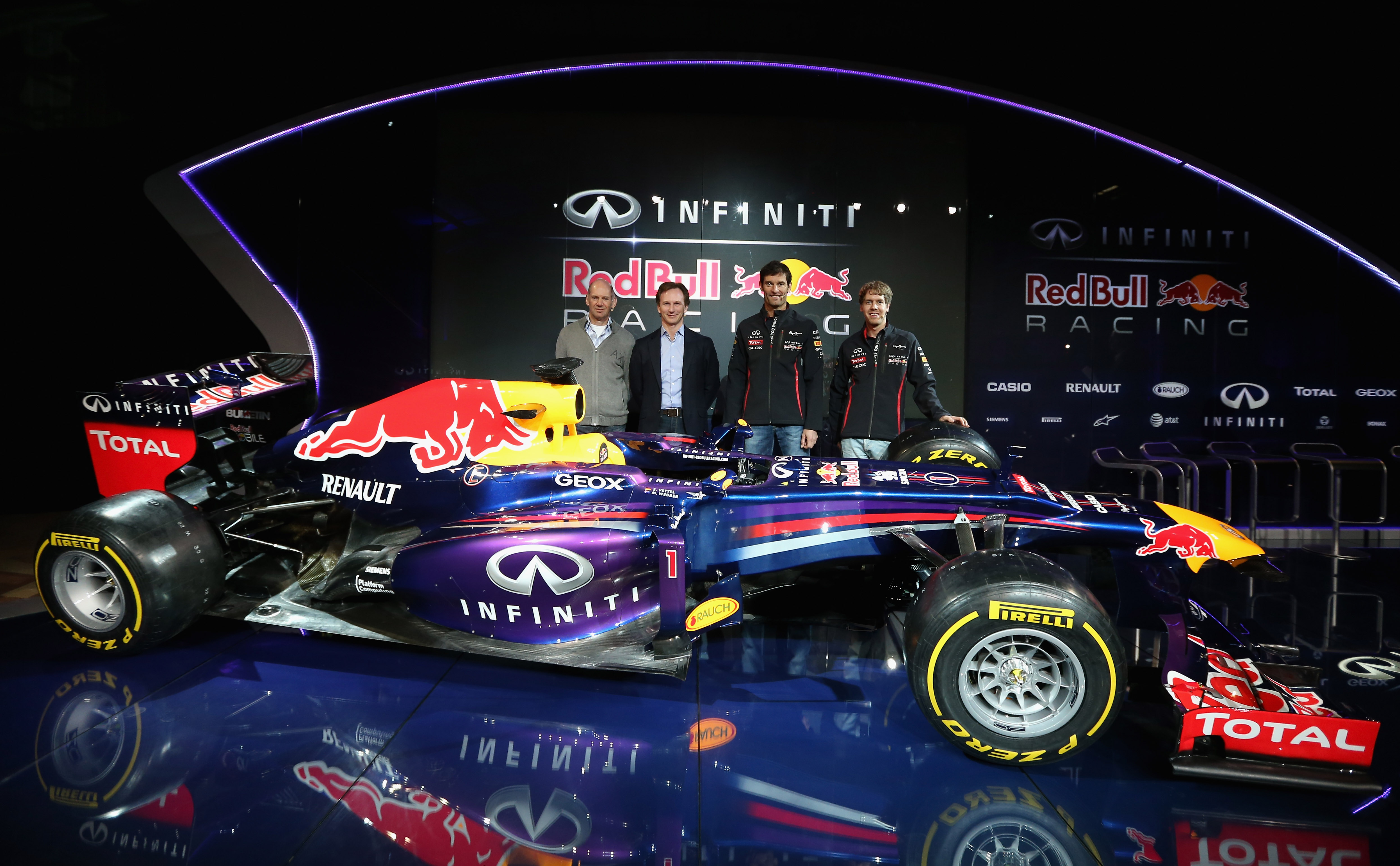 Infiniti Red Bull Racing Launch F1 Car