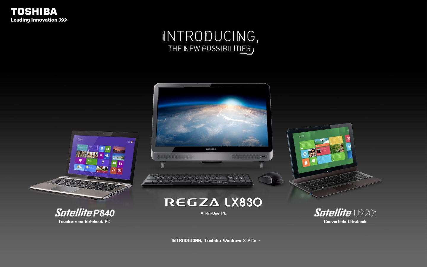 The New Possibilities With Windows Toshiba Leading Innovation