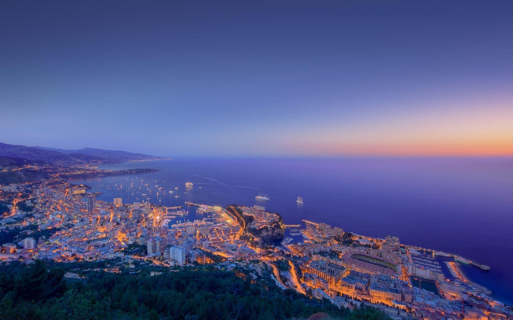 Monaco Wallpaper Top Background