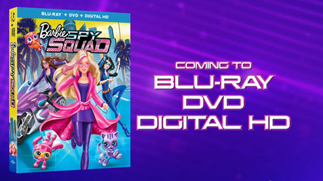 Check Out The All New Barbie Spy Squad On Dvd And Blu Ray 24th Of