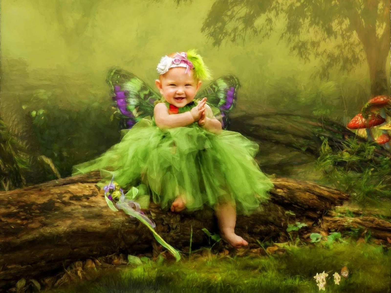 Most Beautiful Little Pretty Girl Angel HD Wallpaper