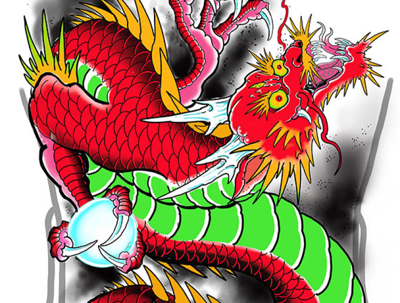 Japanese Dragon Tattoos Wallpaper