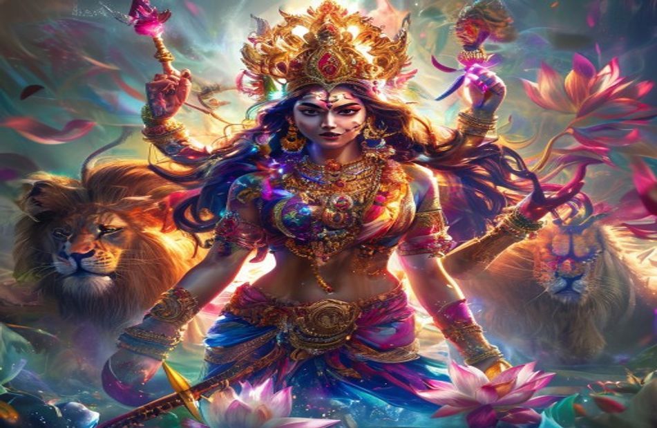 God Durga HD Wallpaper