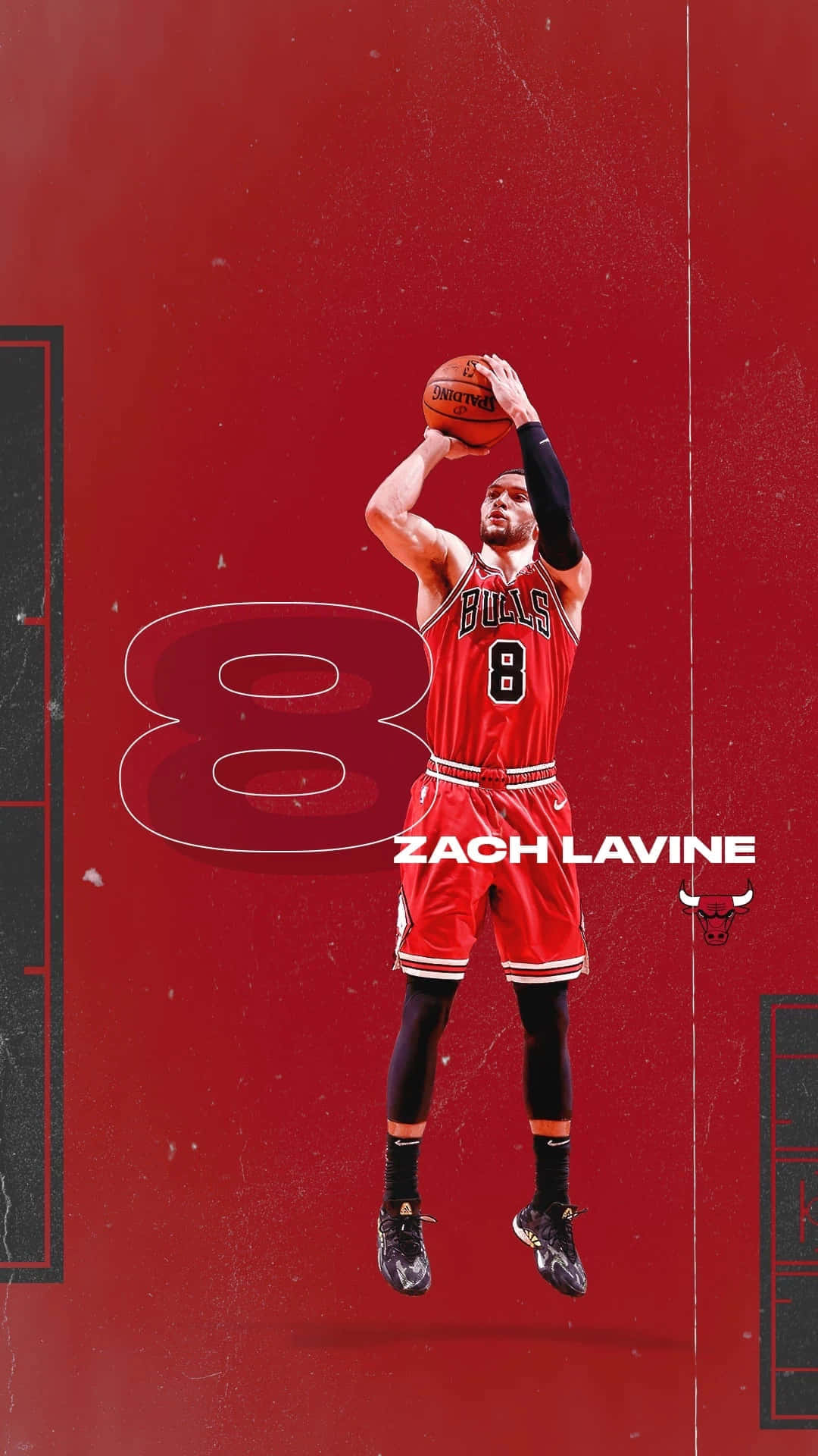 Feel The Energy Of Chicago Bulls In Your Pocket With Wallpaper
