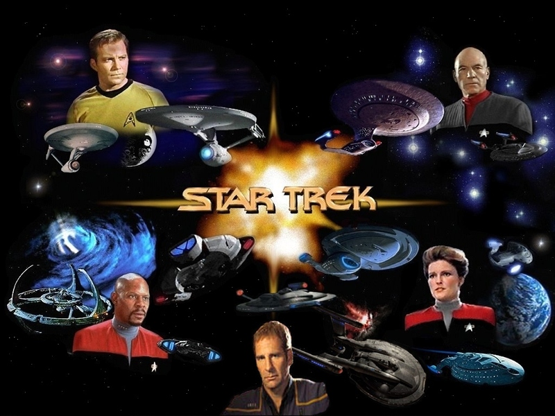 Here Is A Star Trek Desktop Wallpaper Picture Showing The Captains And