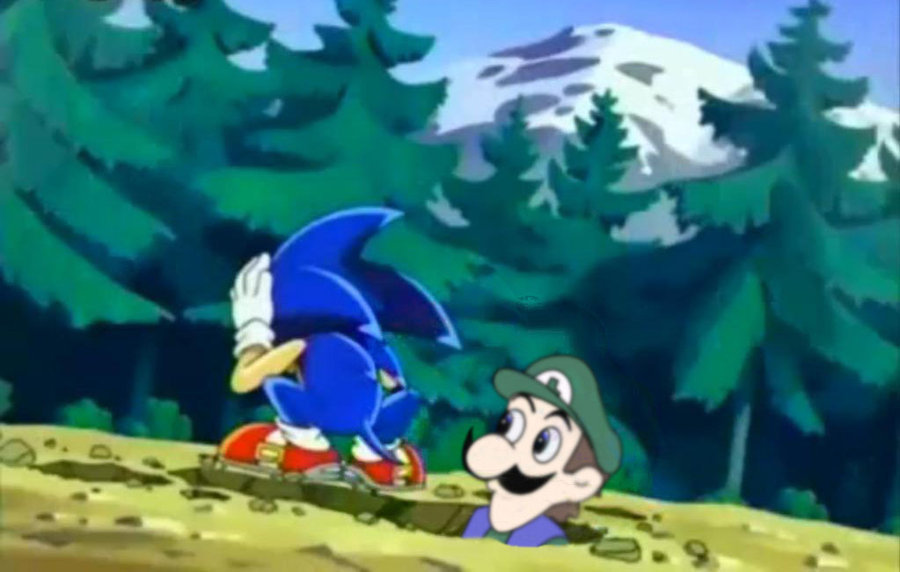Sonic And Weegee2 Weegee Stare Photo