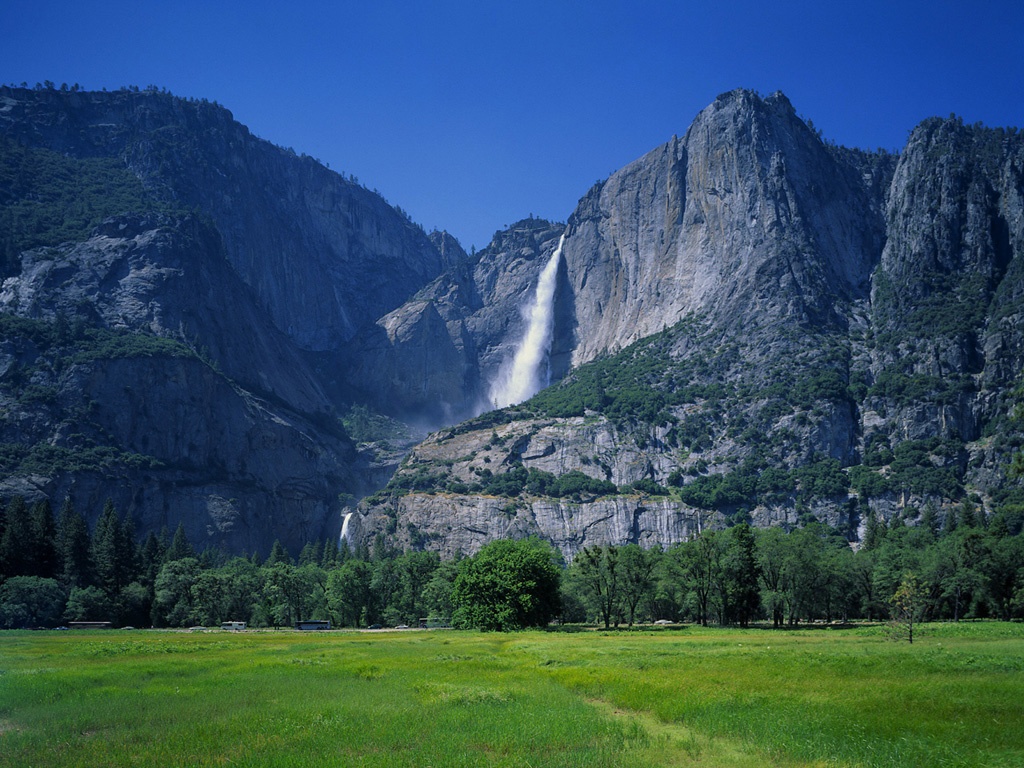 Yosemite Waterfall Photo Collection HD Wallpaper