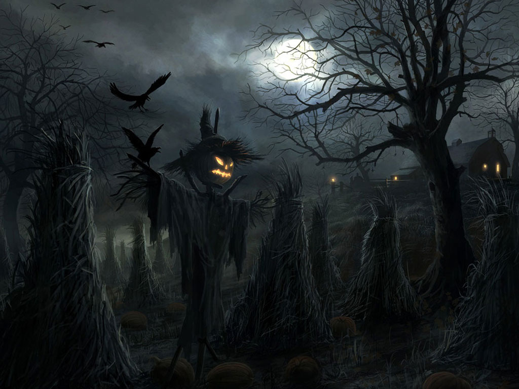 Free Spooky Halloween Desktop Wallpaper Operation Santa Claus 1024x768