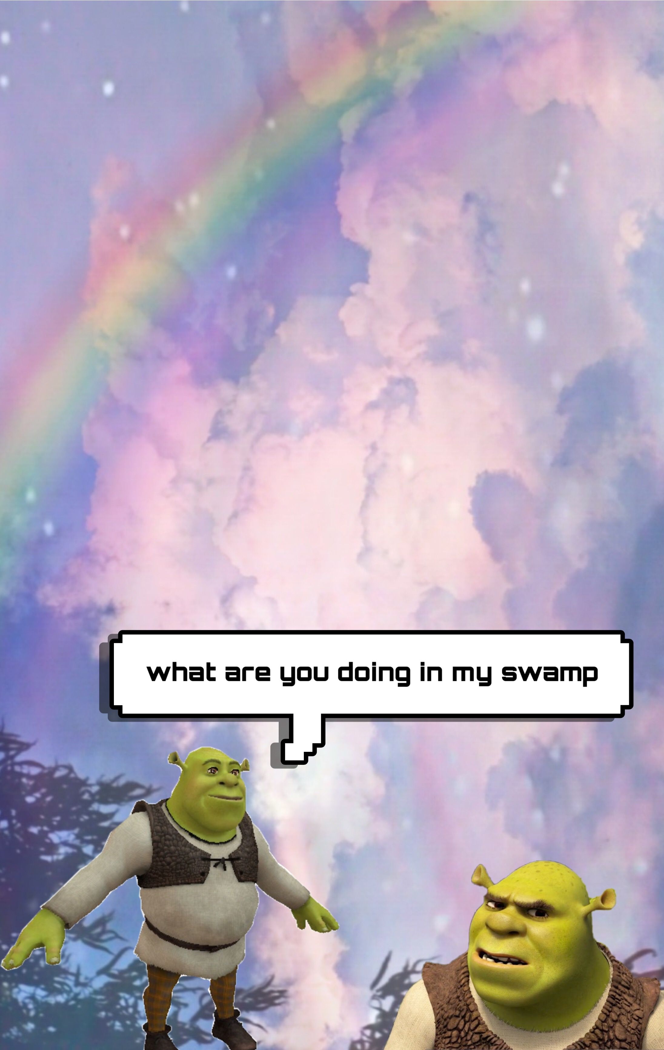 Aesthetic Shrek Wallpaper Funny iPhone Phone