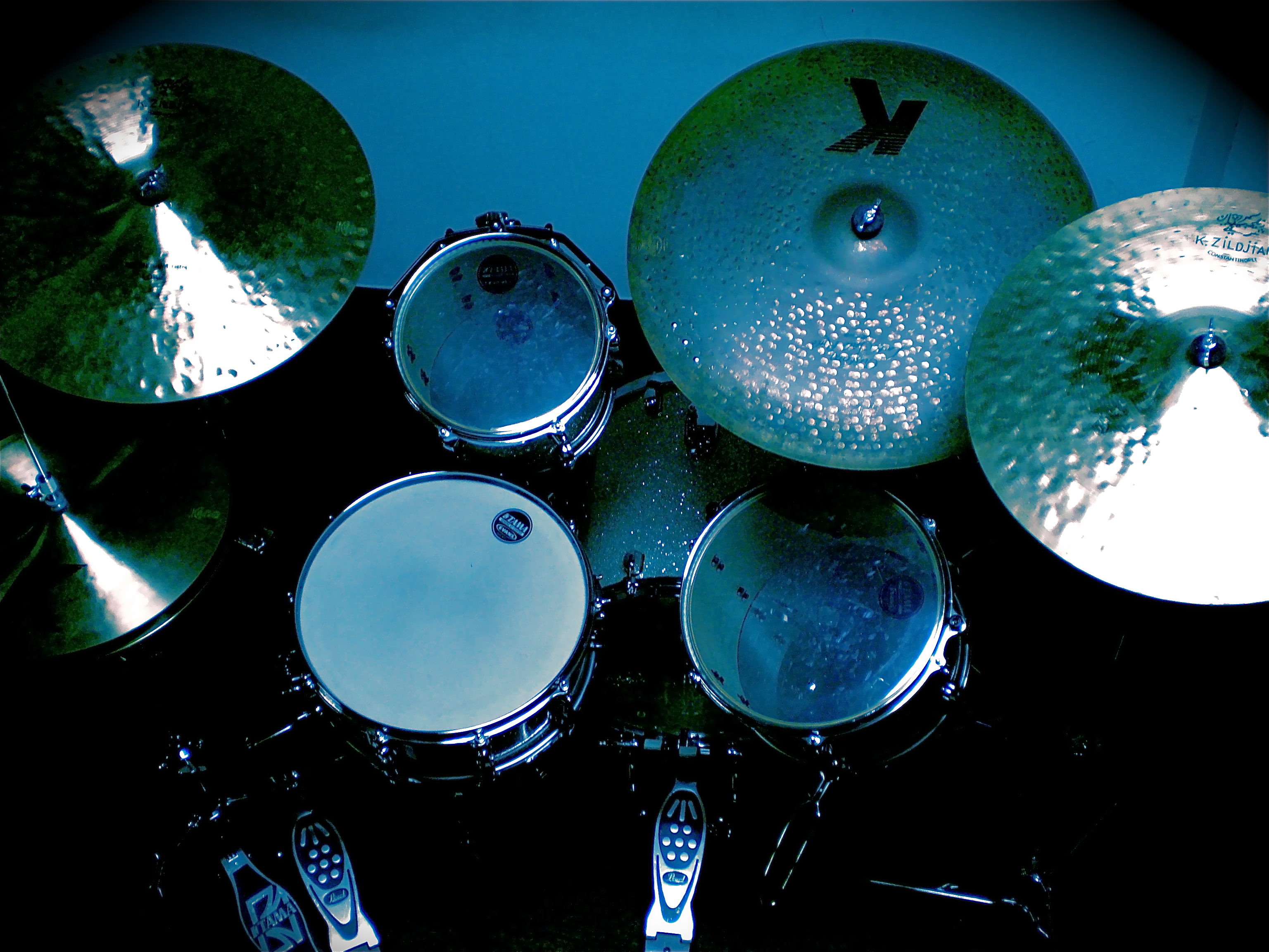 Are Ing Drums HD Wallpaper Color Palette Tags Category Music