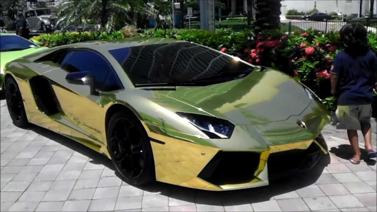 Lamborghini Veneno Gold Wallpaper 1080p I HD Image