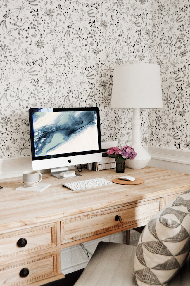 Marble Desktop Wallpaper Lark Linen
