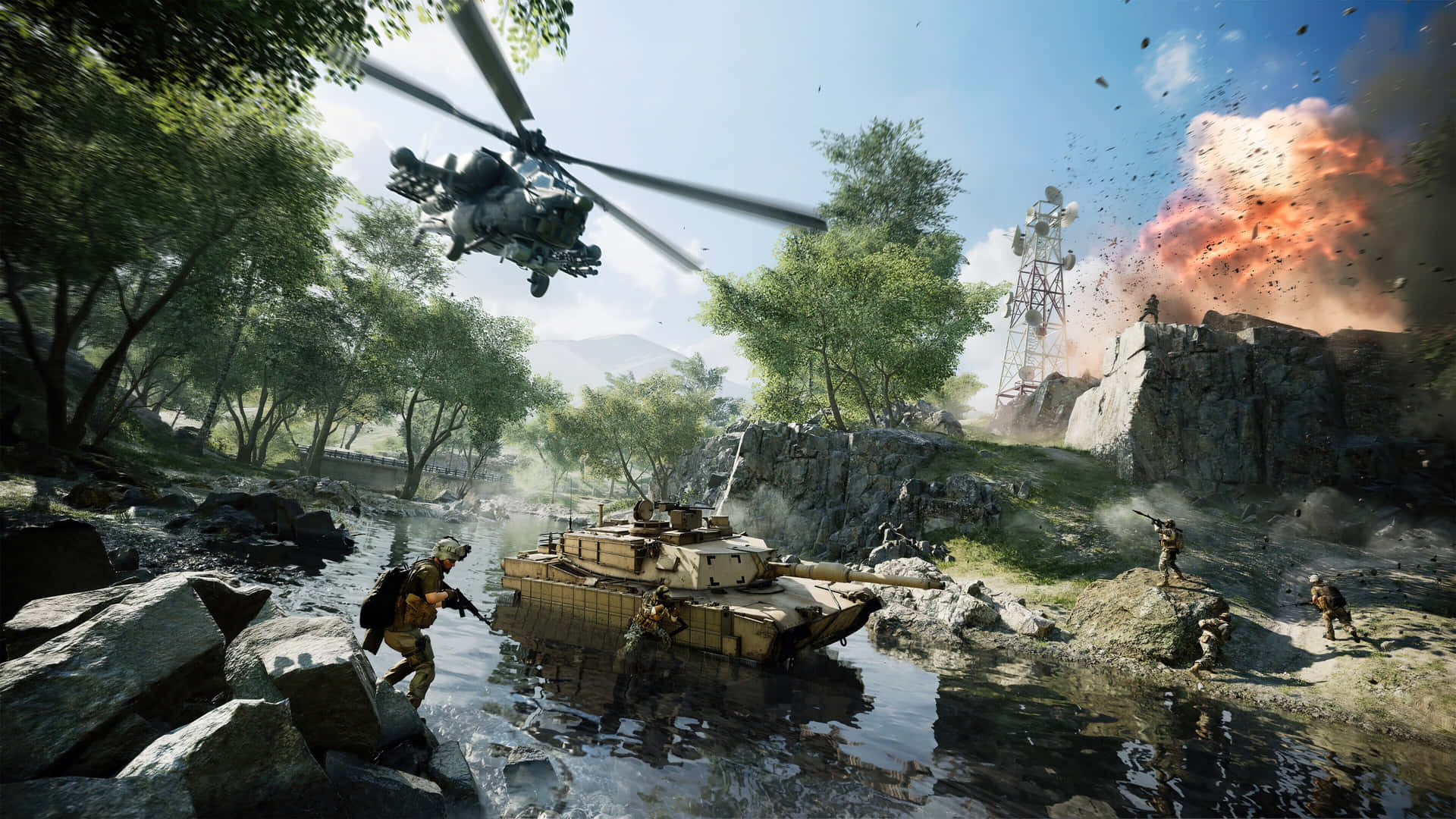 Battlefield Desktop Xif4bfzqtt4usbeq Wallpaper