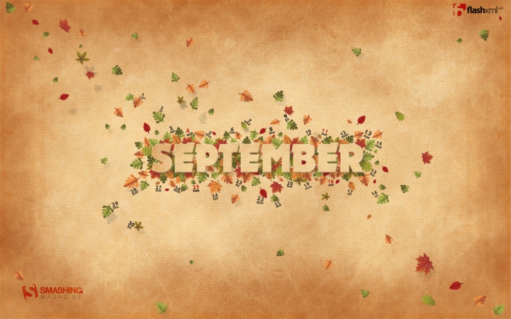 Desktop Wallpaper Calendar September Smashing Magazine
