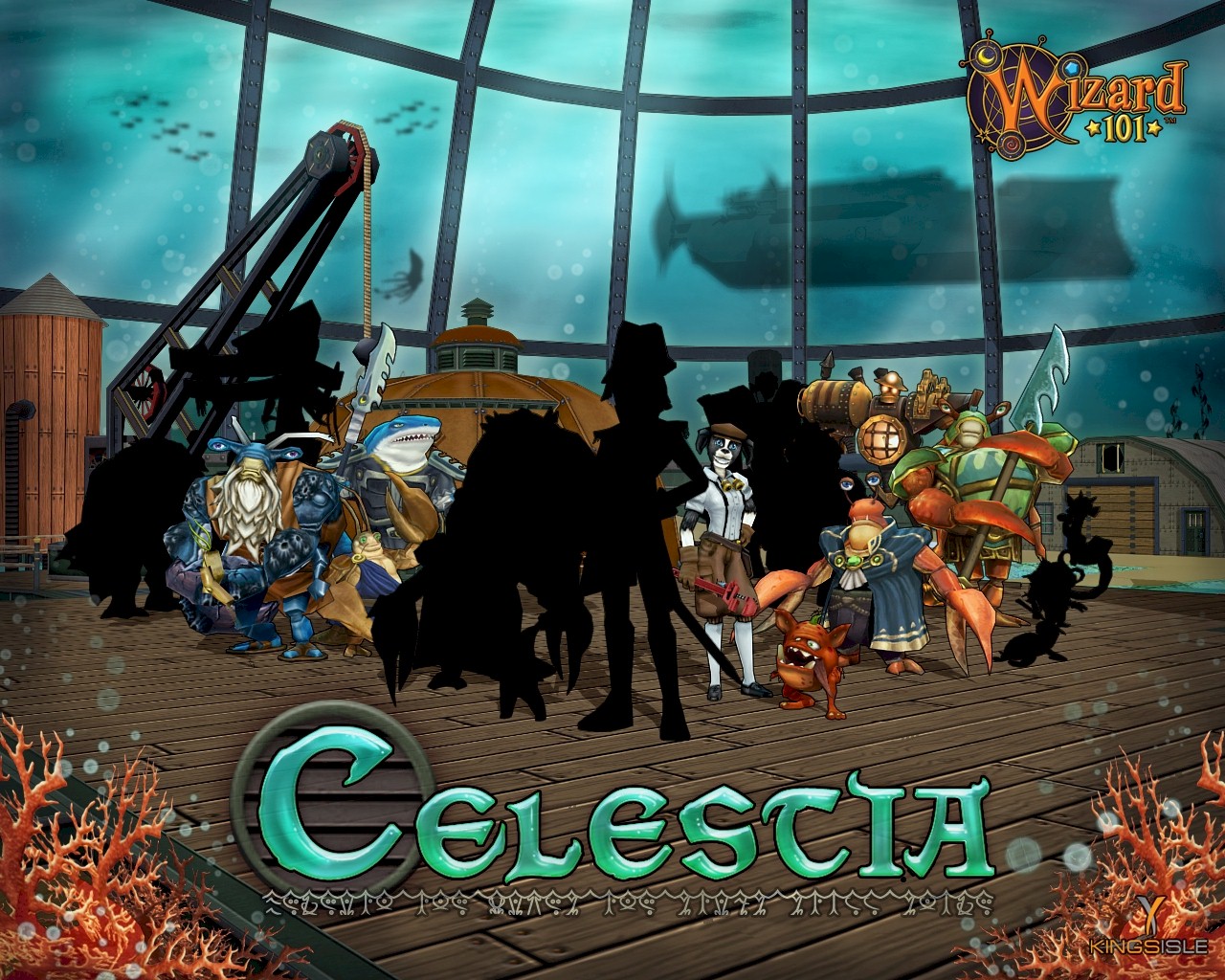 The Friendly Necromancer Fw Wizard101 Celestia Reveal Wallpaper