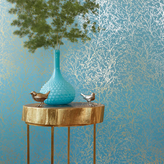 Anna French Zola Wallpaper Collection Foil