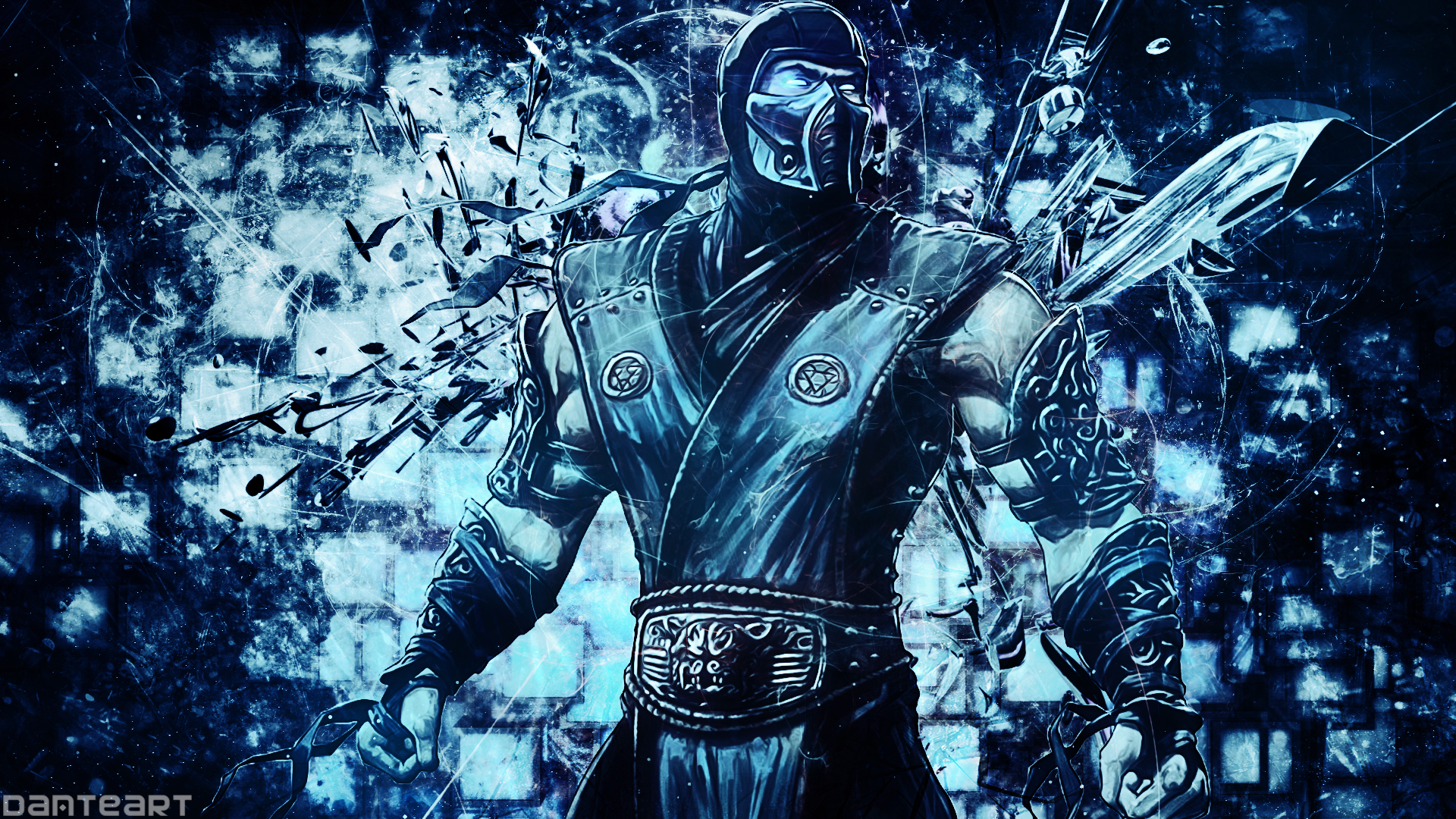 Mortal Kombat Sub Zero Wallpaper by DanteArtWallpapers on