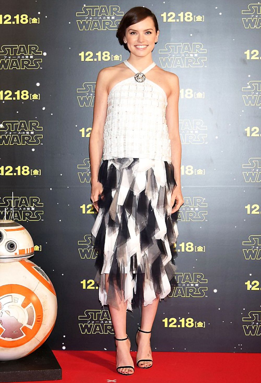 Daisy Ridley Star Wars Episode Vii The Force Awakens Fan Event