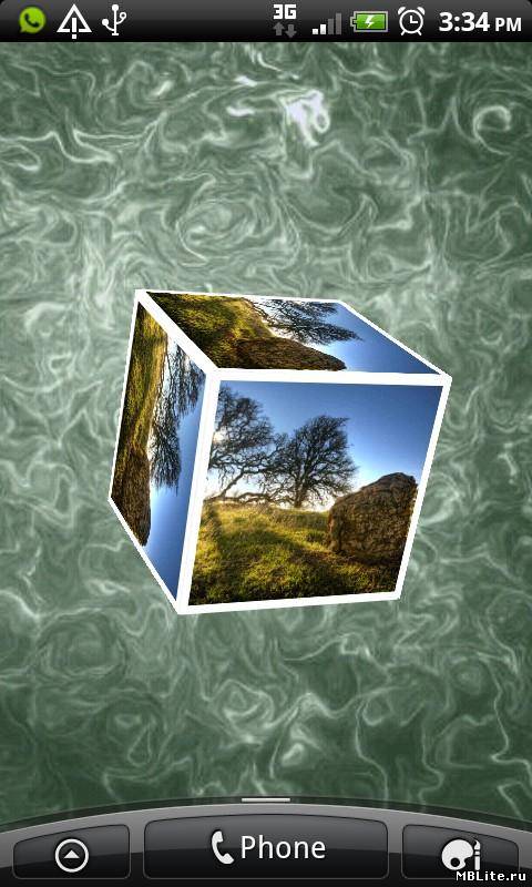 Photo Cube Lite Live Wallpaper V1 Android