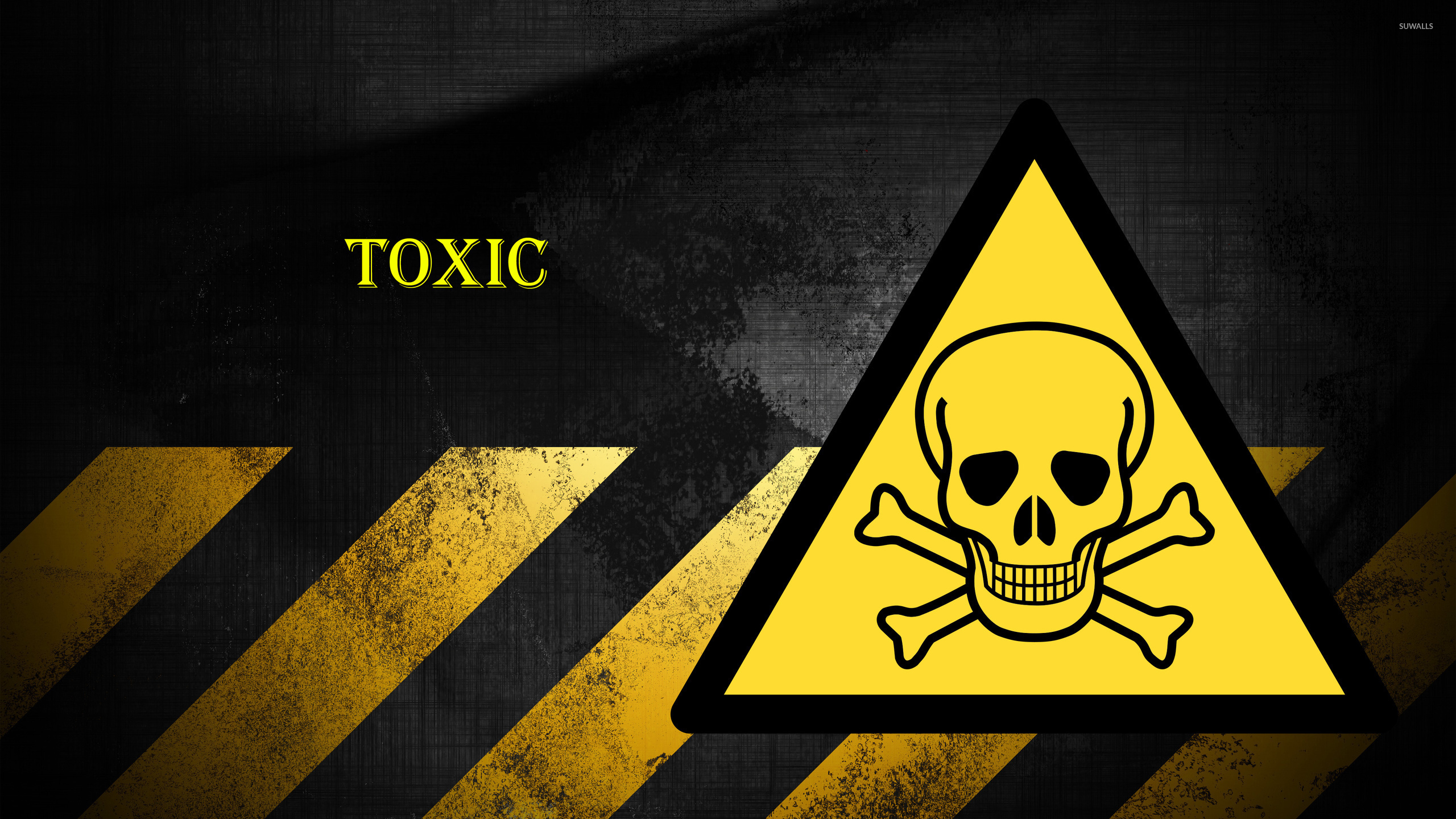 Danger Toxic Wallpaper Digital Art