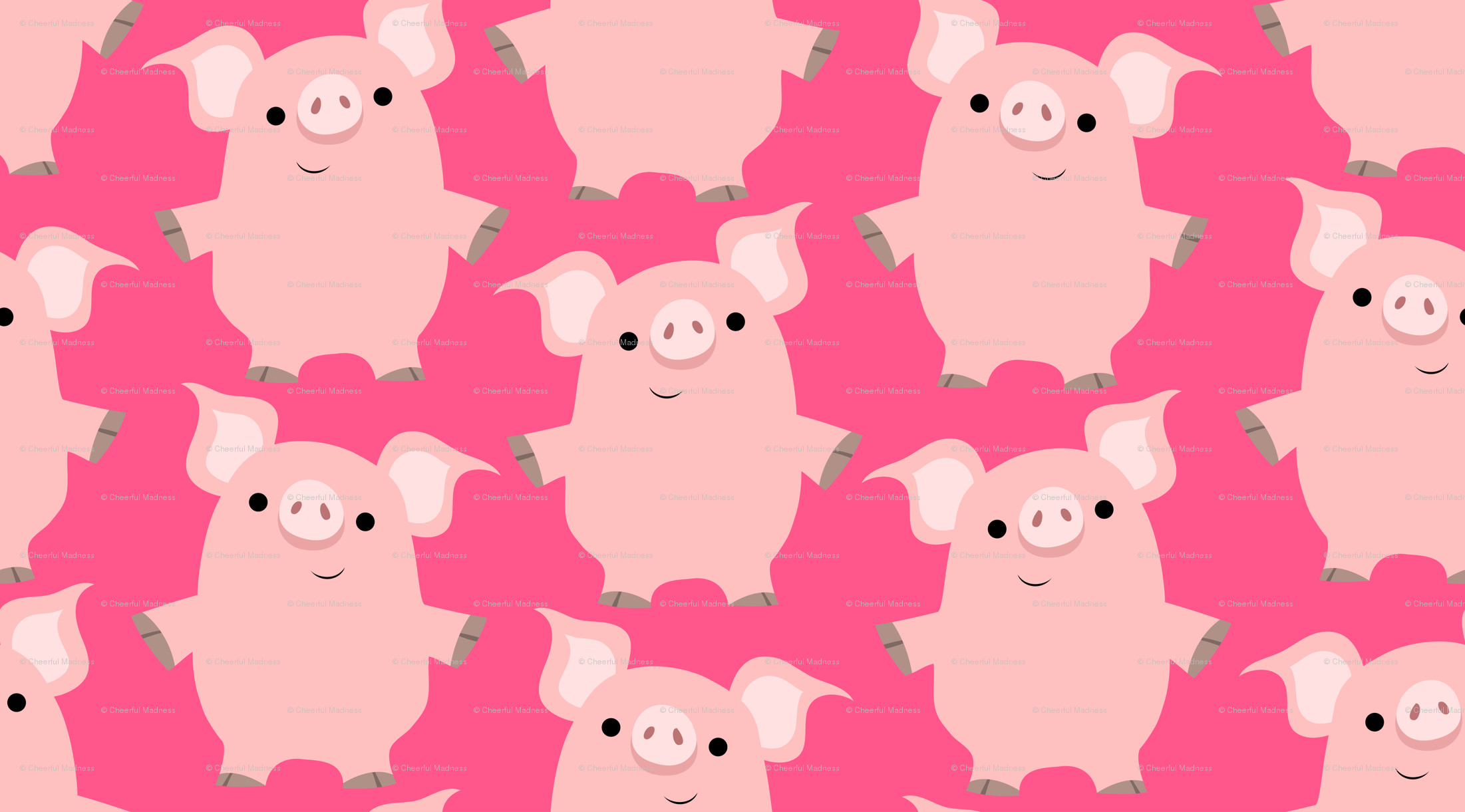Cute Pig Wallpaper