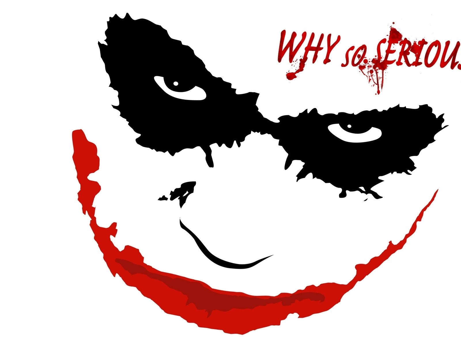 Jokers smile, why so serious? 4K wallpaper download