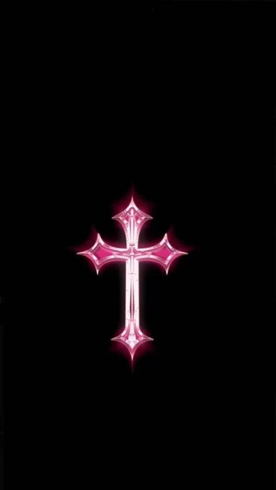Girly Crosses Wallpaper