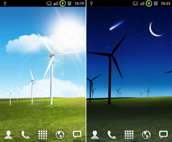This Awe Inspiring Live Wallpaper Of Samsung Galaxy S Ii For You
