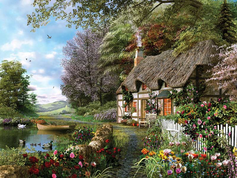 Country Cottage By Ravensburger Pieces