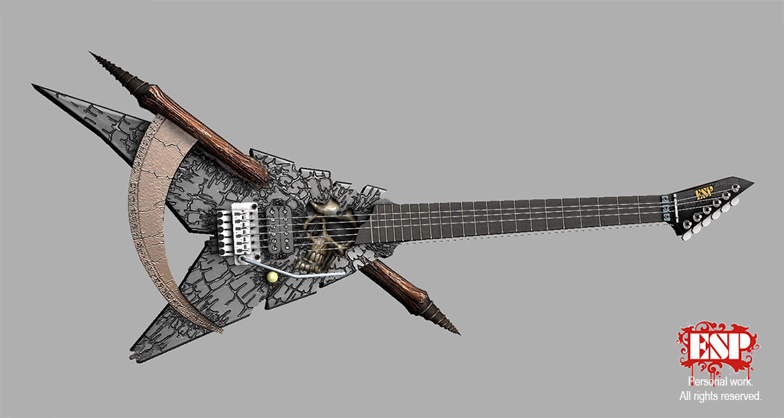Esp Shinigami Guitar By Anotheryou00