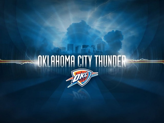 Oklahoma City Thunder Logo 3d
