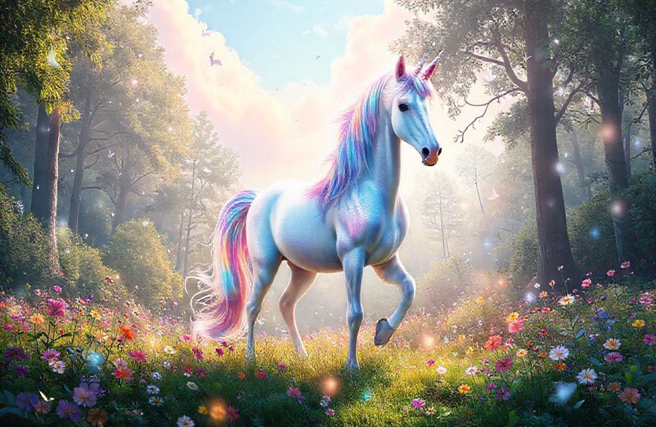 Unicorns Background