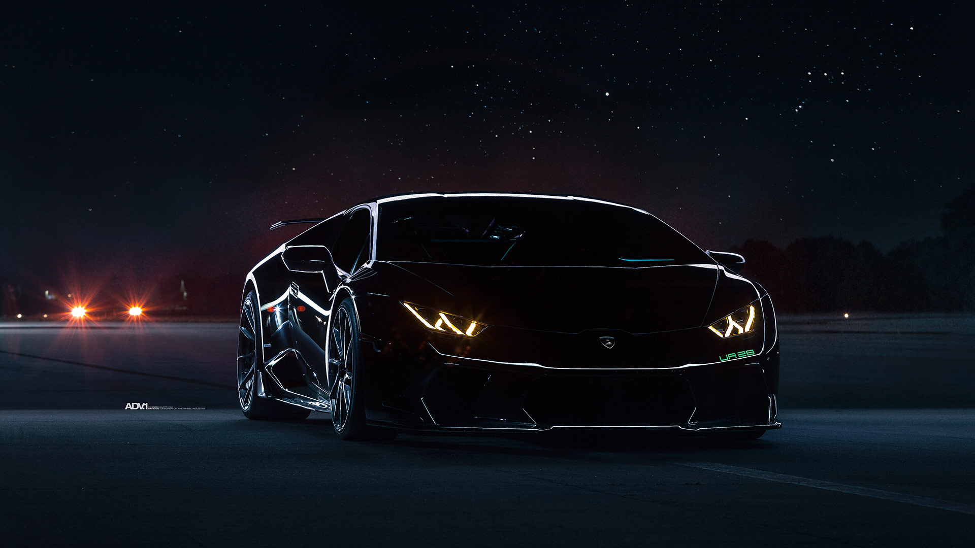 Lamborghini Huracan Black Underground Racing Twin Turbo Wallpaper