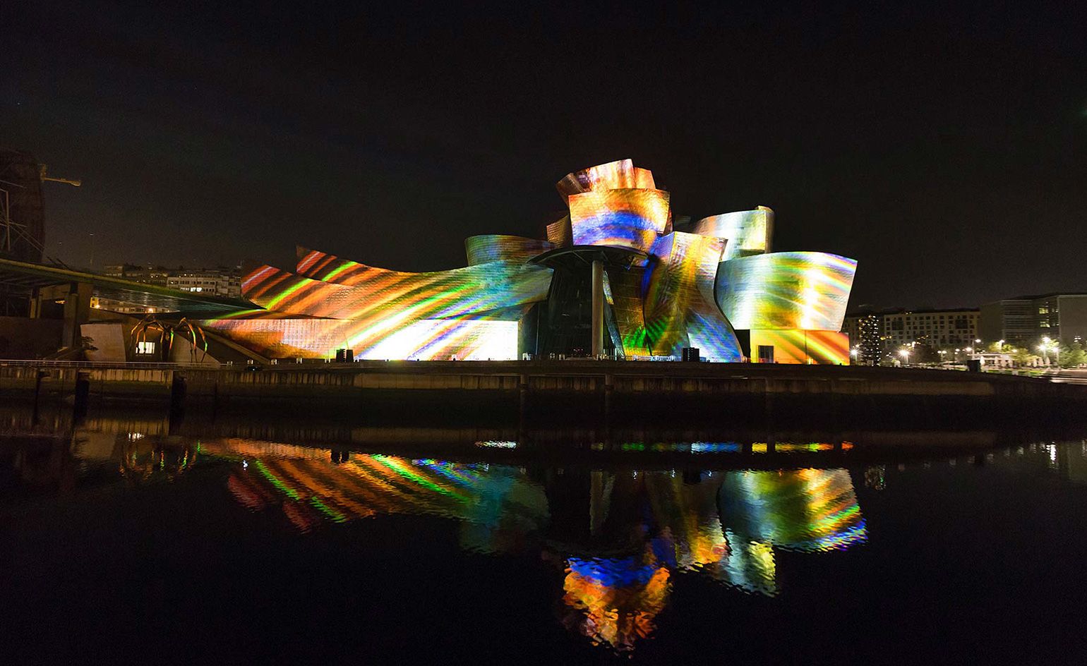 BirtHDay Suit Guggenheim Bilbao Is Dressed In Light To Celebrate