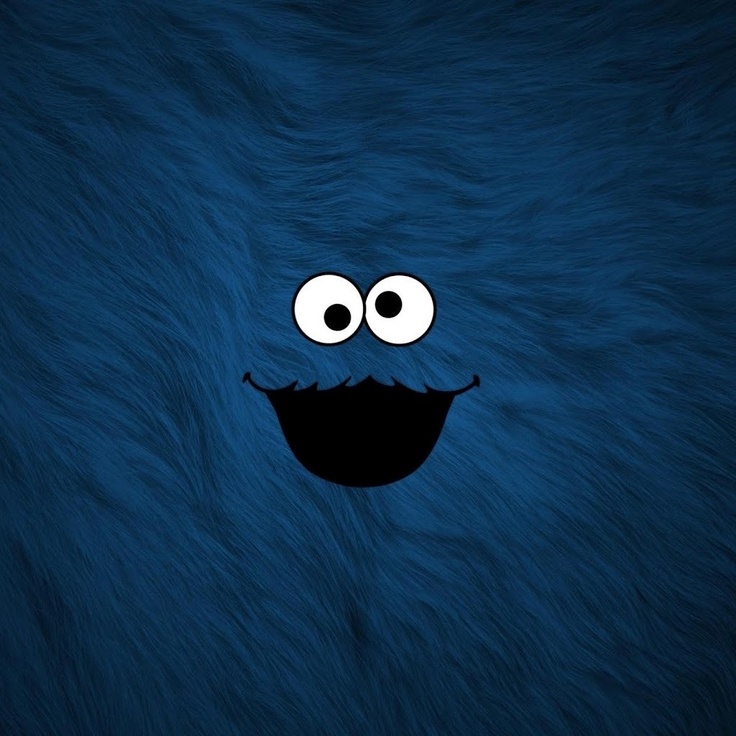 Cute Lock Screen Say Hello To Cookie Monster Every Time You Go On