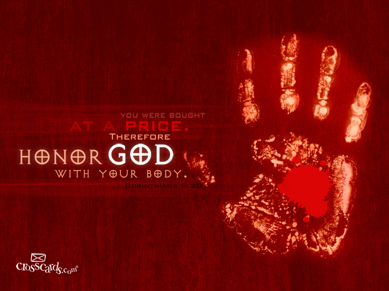 Honor God Desktop Wallpaper Scripture Verses Background