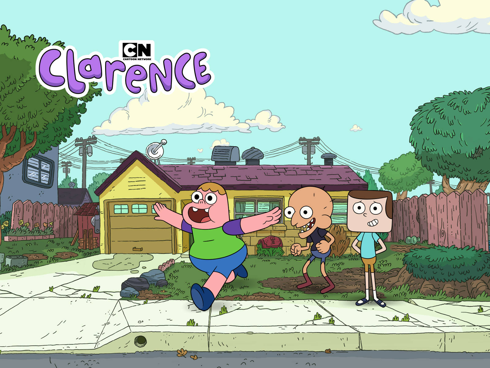 Jeff Sumo And Clarence Cartoon Network Wallpaper