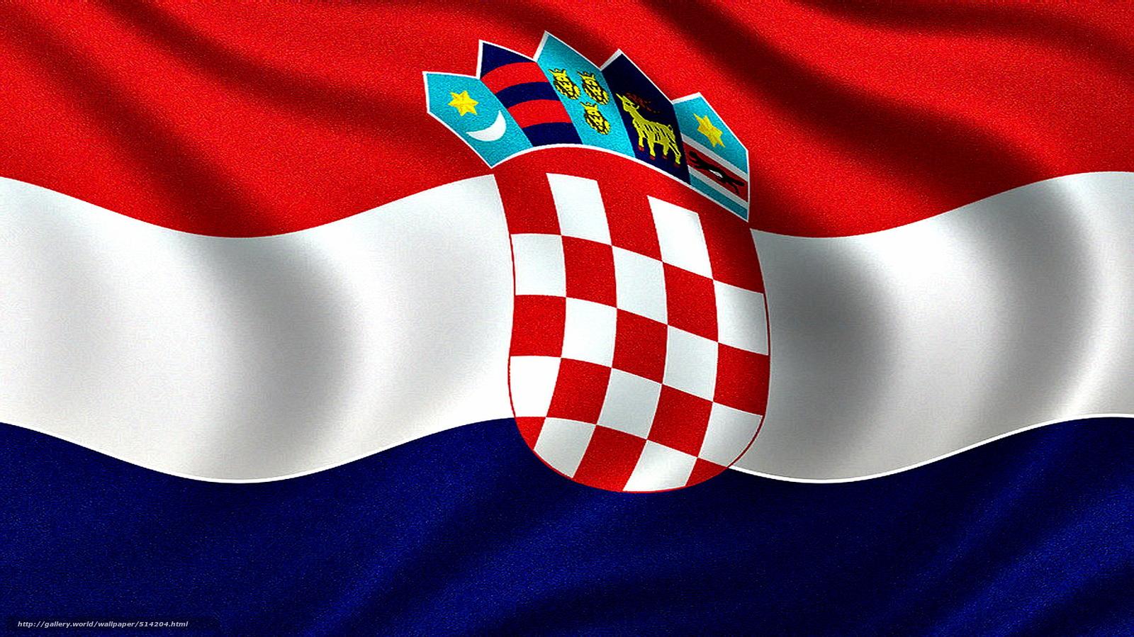 Wallpaper Flag Of Croatia Croatian The