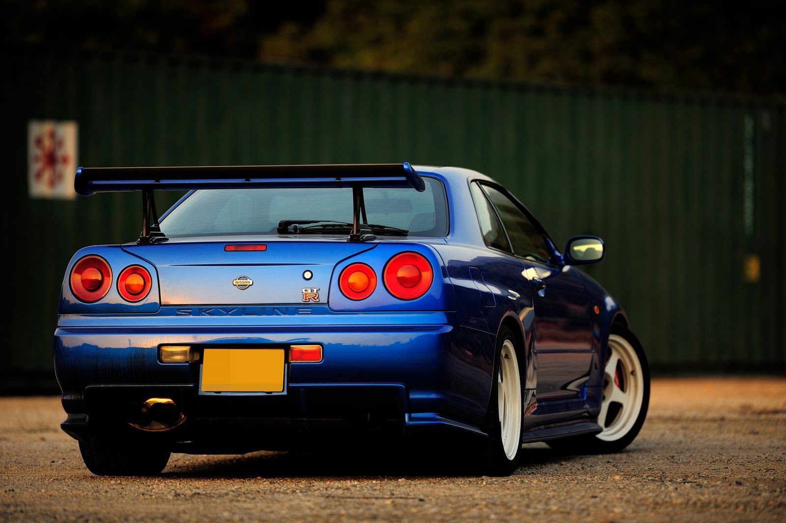 Nissan Skyline Gtr R34 Background Wallpaper