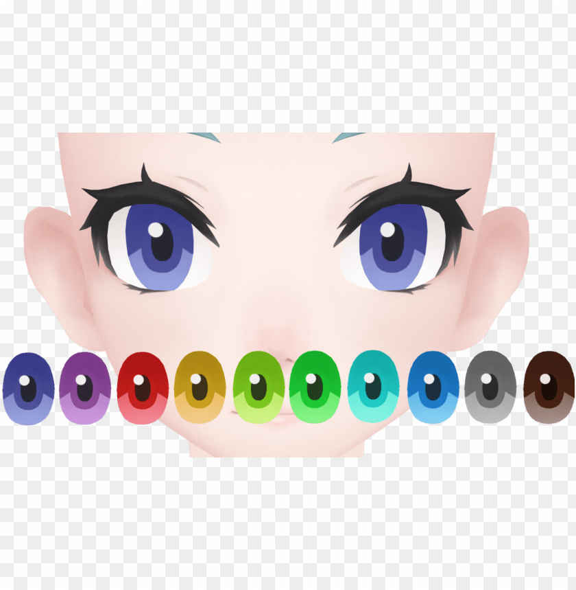 Mmd Face Texture Dl Png Image With Transparent Background Toppng